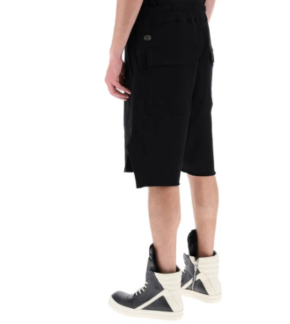 Rick owens beveled pods shorts x champion