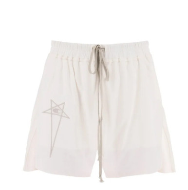 Rick owens 'champion x rick owens' dolphin cotton shorts