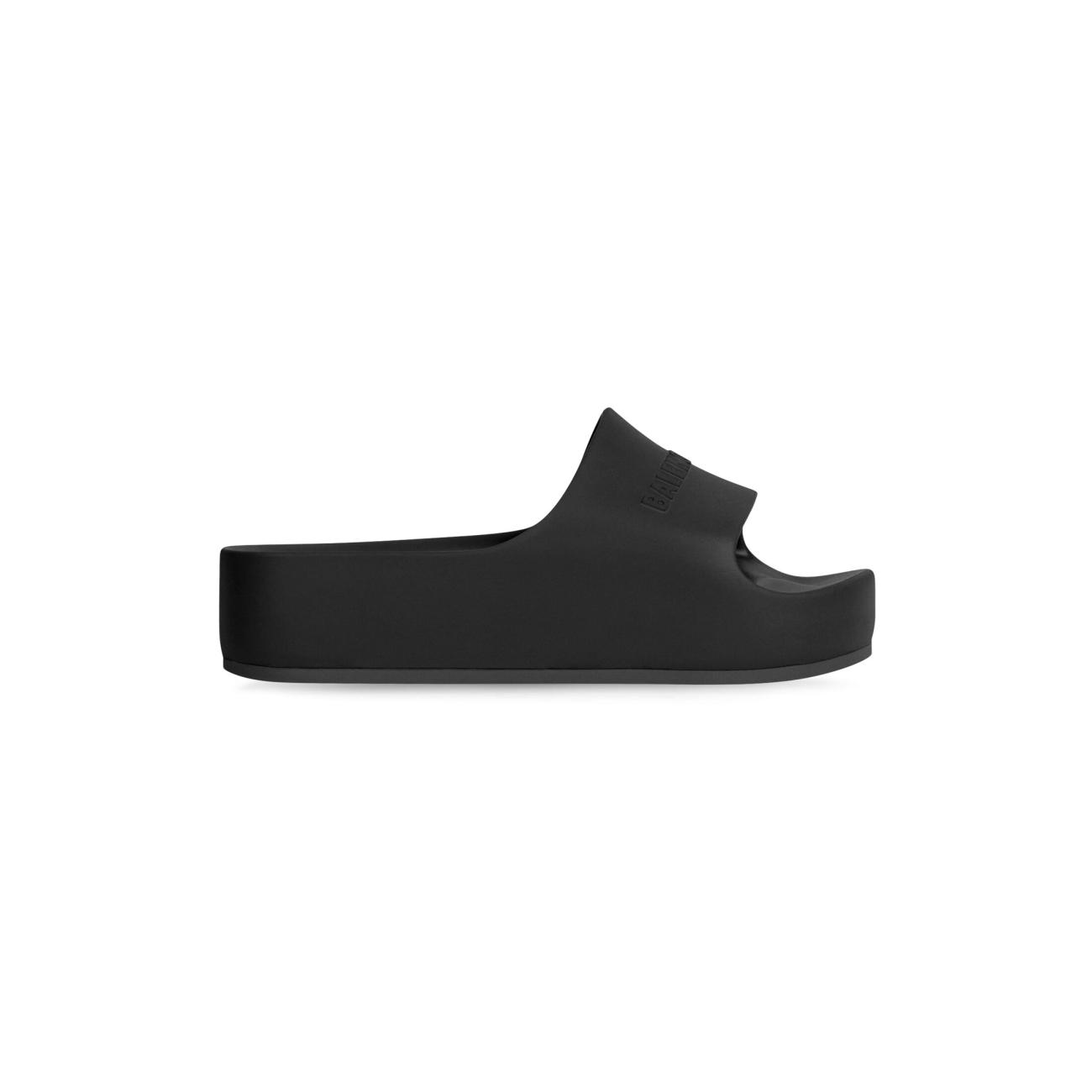 Logo Band Chunky Platform Slides