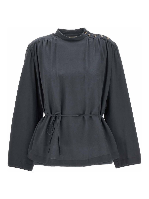 LEMAIRE string waist soft blouse