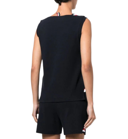 RWB tab pocket sleeveless top