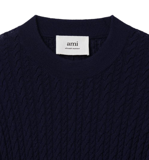 Merino wool cable knit