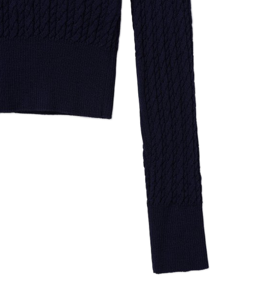 Merino wool cable knit