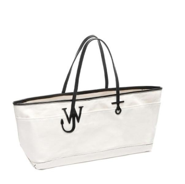 Anchor logo canvas tote bag