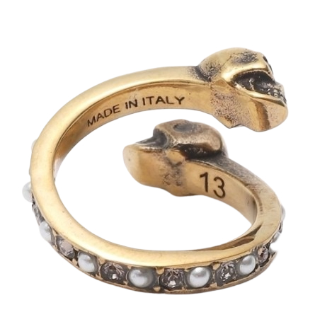 Wraparound Skull Ring