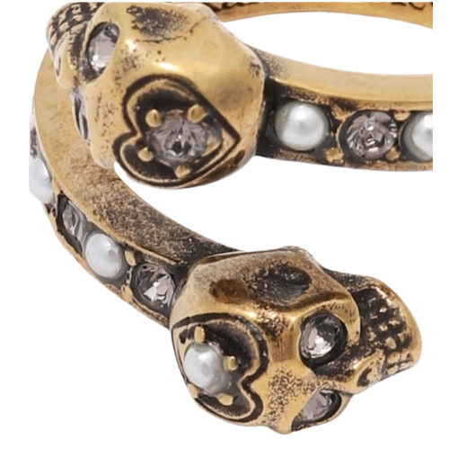 Wraparound Skull Ring