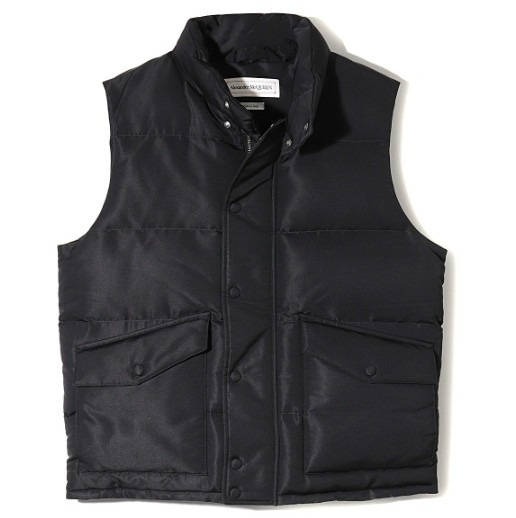 Graffiti puffer padded vest