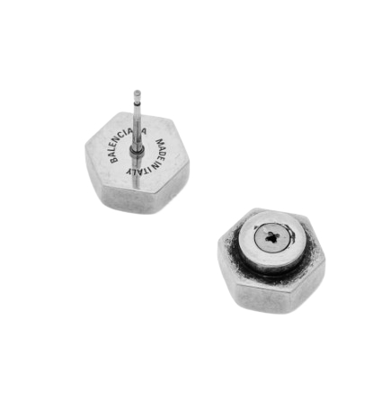 GARAGE DOUBLE SCREW EARRINGS