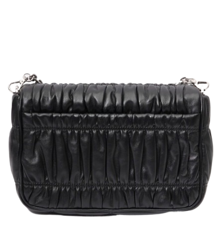 Gofre Nappa Chain Pouch Shoulder Bag 