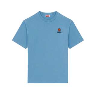 Kenzo Boke Flower Crest T-Shirt Cyan