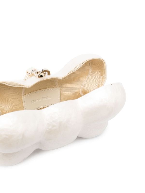 Simone Rocha Bow-shaped pearl effect bag