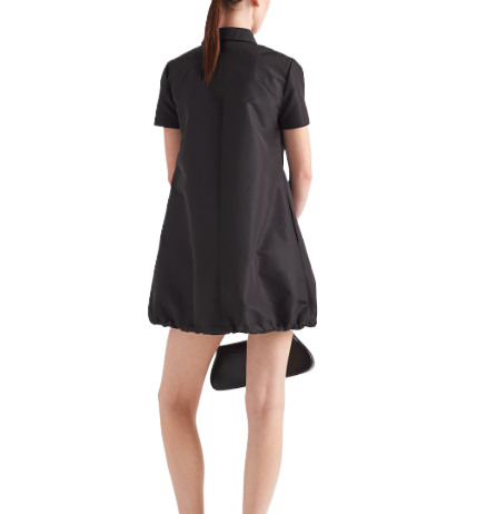 Faille mini dress