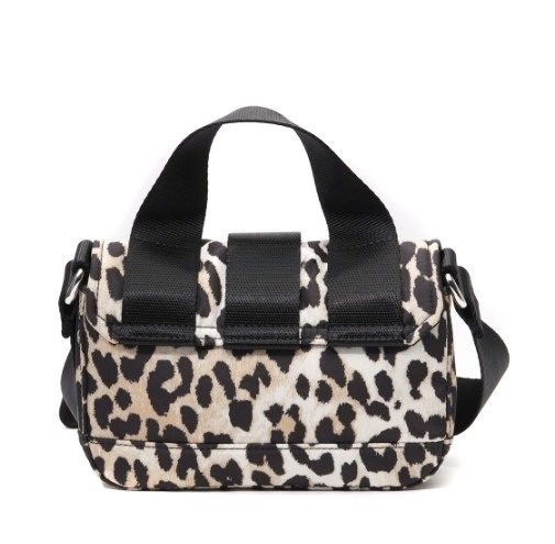 Leopard Tech Mini Satchel Bag