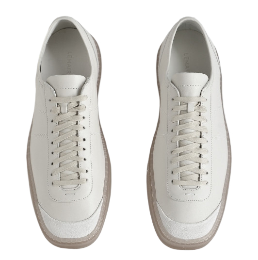 linoleum basic lace-up trainer