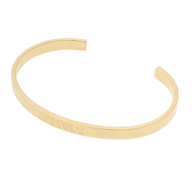 Number logo bracelet