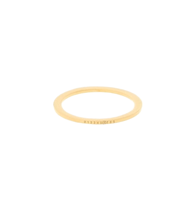 Numbering minimal signature ring