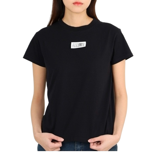 Numbering Crop T-shirt