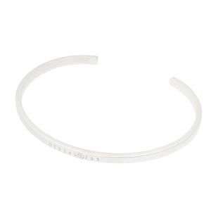 Logo slim bangle bracelet