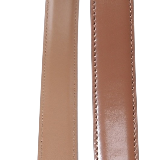 Medium Triomphe leather belt
