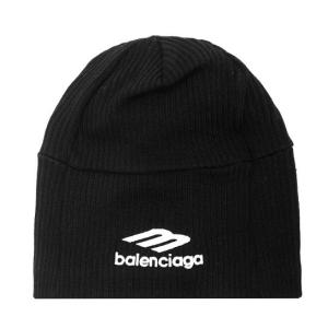 Logo embroidered cotton beanie