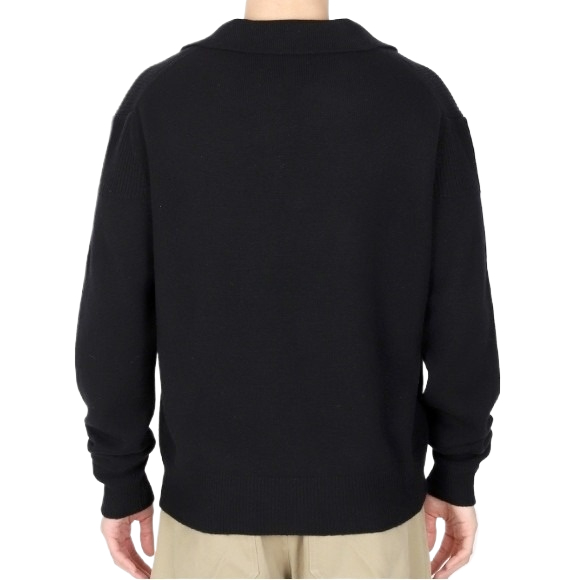 Football polo sweater