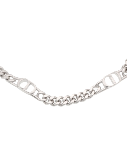 logo chain link bracelet