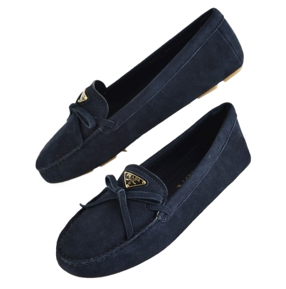 Suede loafers