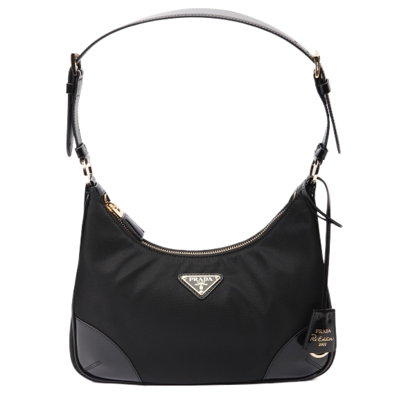 Renylon leather shoulder bag