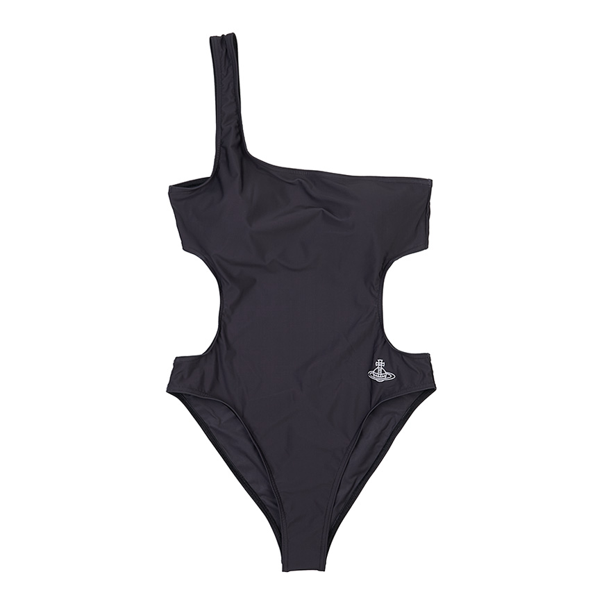 Women's cut-out ORB logo monokini