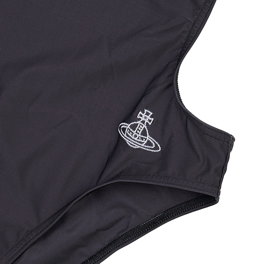 Women's cut-out ORB logo monokini