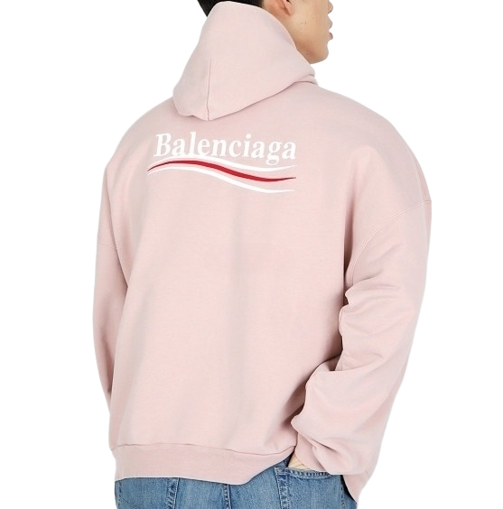 Logo embroidered oversized hoodie