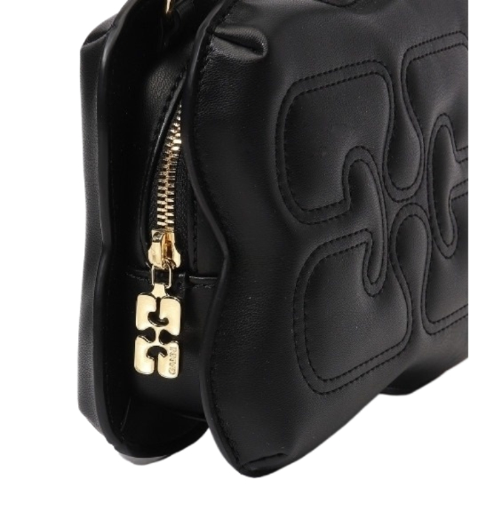 Black small butterfly crossbody bag