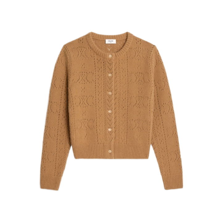 Triomphe cashmere cardigan