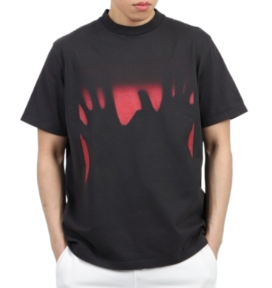 Red Taste of Hand Print Box T-Shirt