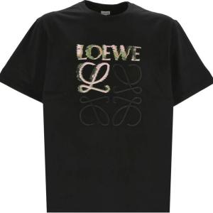 Relaxed fit cotton anagram t-shirt