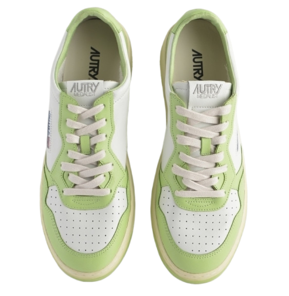 Medalist raw leather sneakers