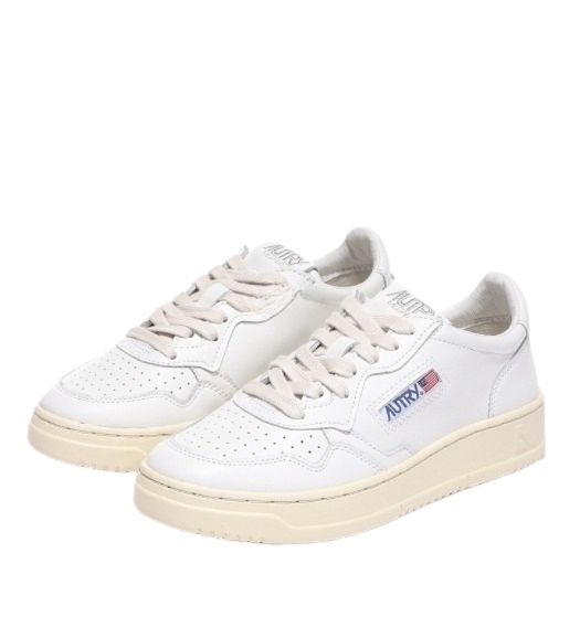 Medalist raw leather sneakers