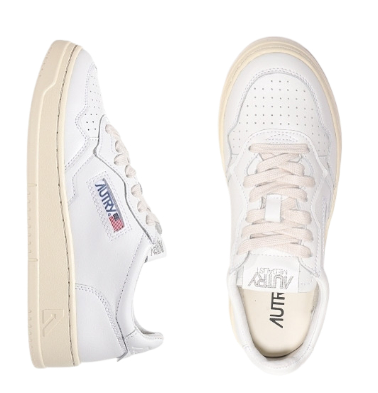 Medalist raw leather sneakers