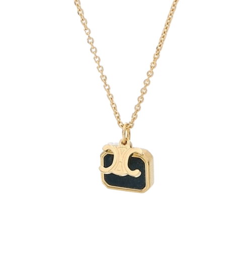 Triomphe small charm necklace