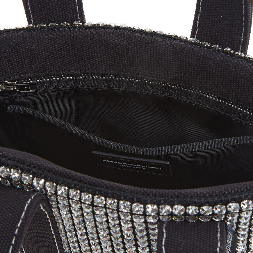 Alexander Wang crystal-embellished tote bag