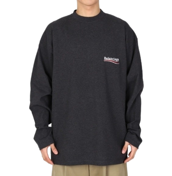 Wave logo long sleeve t-shirt