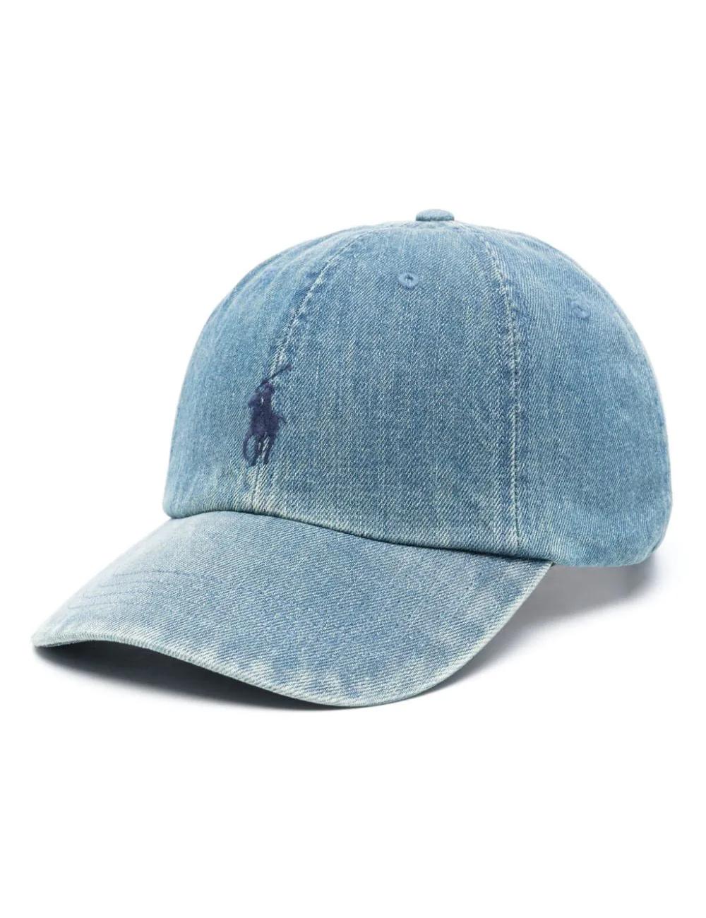 Pony Logo Denim Cap