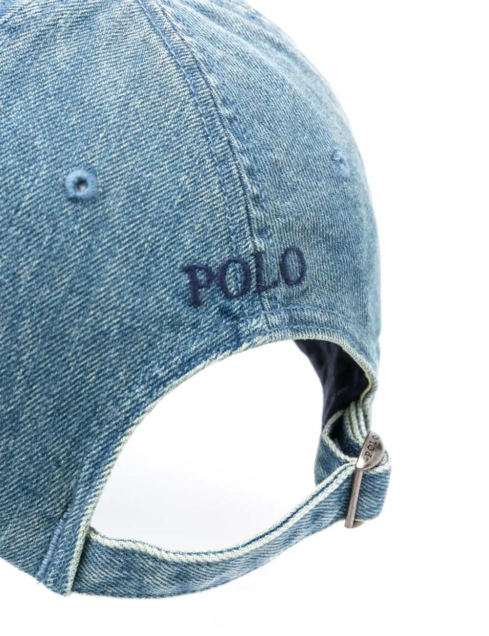 Pony Logo Denim Cap