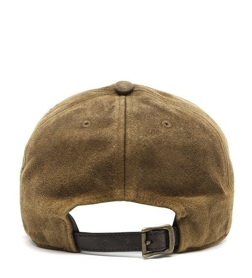 Double RL leather cap