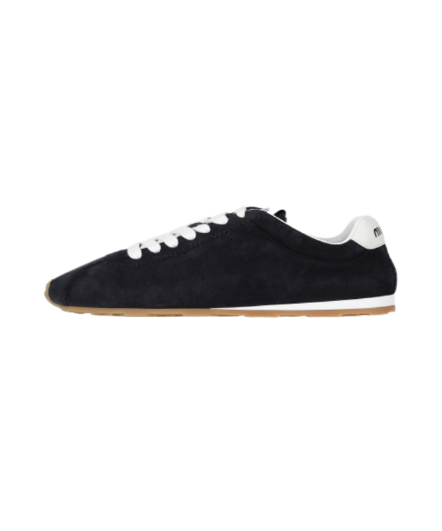 Women's Logo Sneakers - Navy 