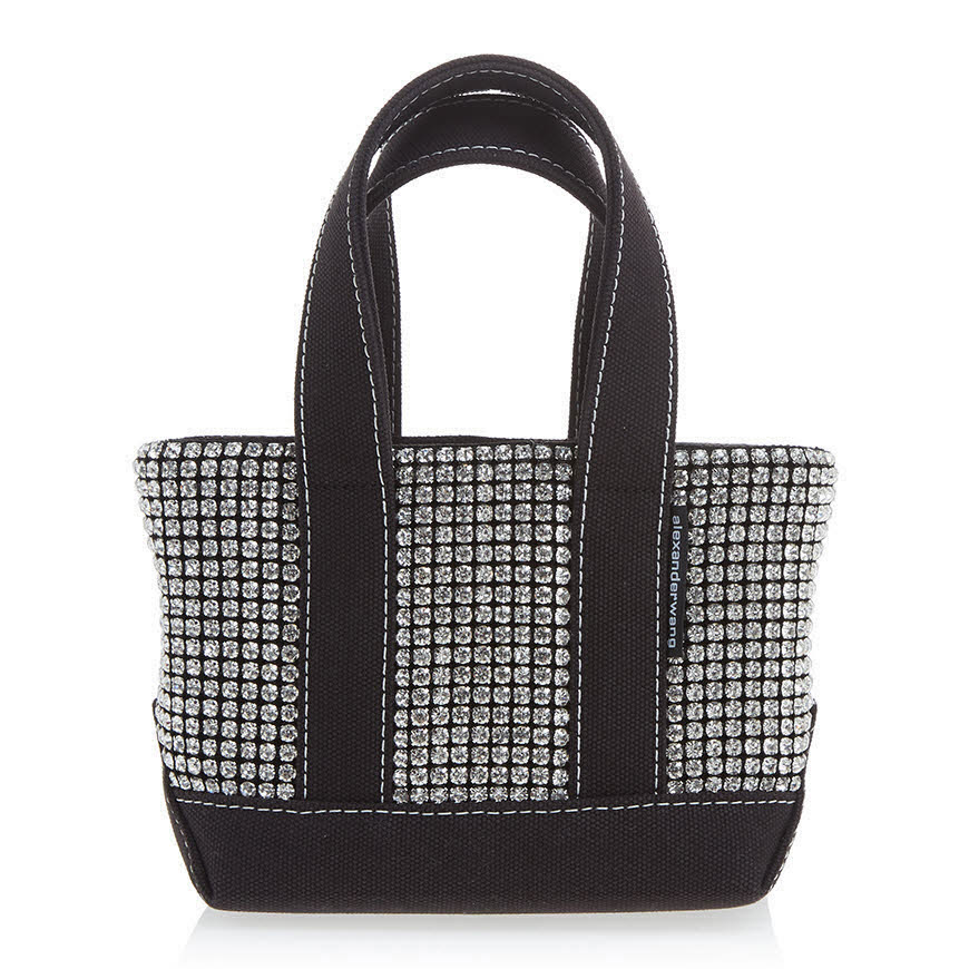 Alexander Wang crystal-embellished tote bag