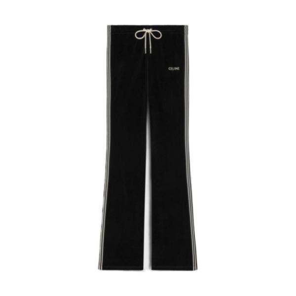 Velvet Jersey Tracksuit Pants