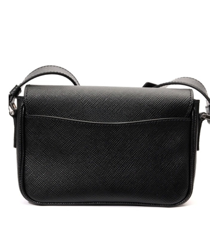 Saffiano leather shoulder bag