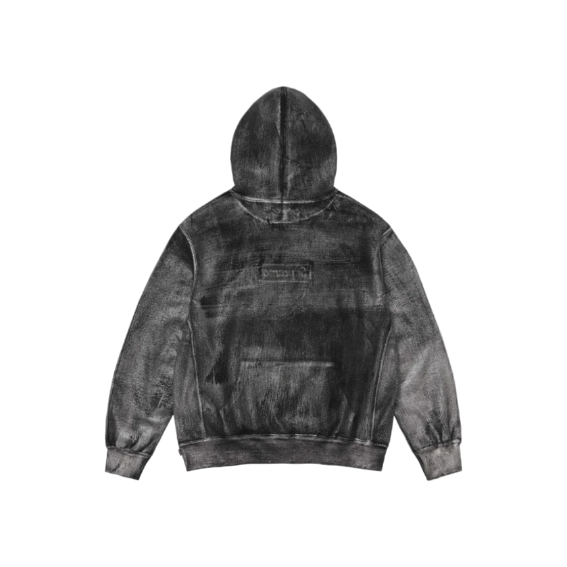 Supreme x MM6 Maison Margiela Foil Box Logo Hooded Sweatshirt Black - 24SS