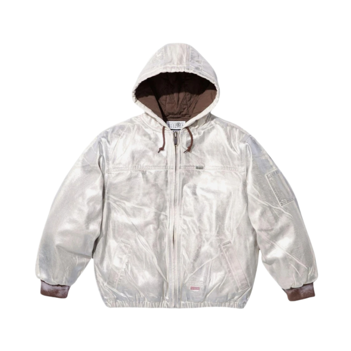 Supreme x MM6 Maison Margiela Foil Hooded Work Jacket Natural - 24SS